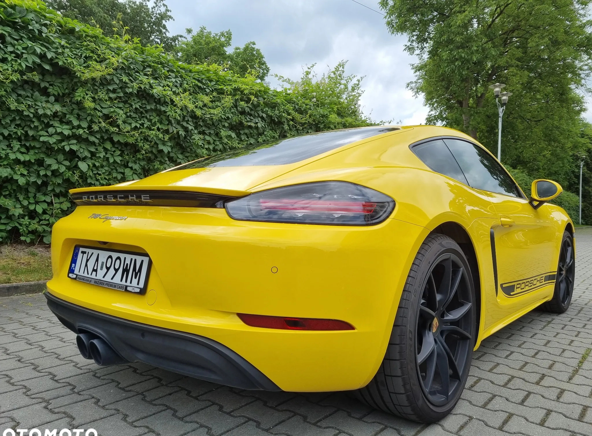 Porsche 718 Cayman cena 357500 przebieg: 2306, rok produkcji 2022 z Dukla małe 277